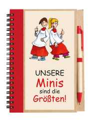 Notizbuch mit Kuli - Minis - Unsere Minis sind die Größten 