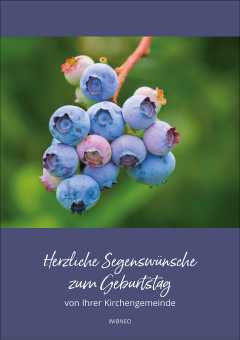 Heft A5 - Herzliche Segenswünsche zum Geburtstag von Ihrer Kirchengemeinde 