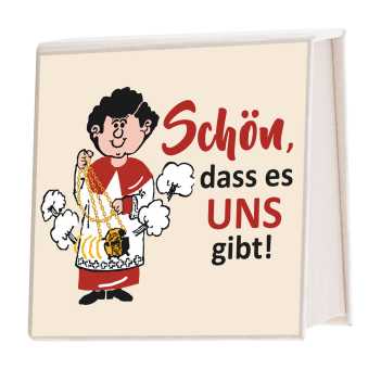 Notizblock Milchkarton - Ministrant - Schön, dass es uns gibt 