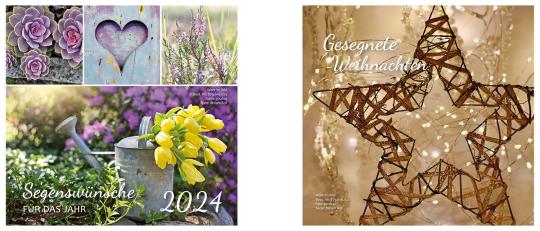 Kalender 2024 - Segenswünsche für das Jahr 