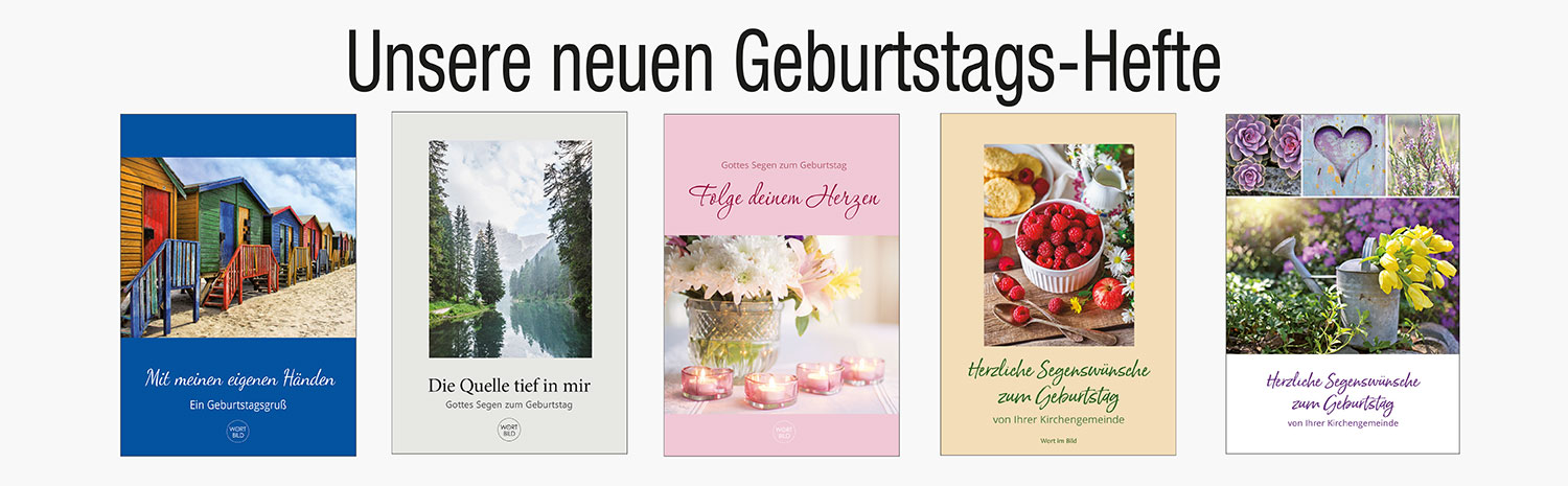 Unsere neuen Geburtstagshefte